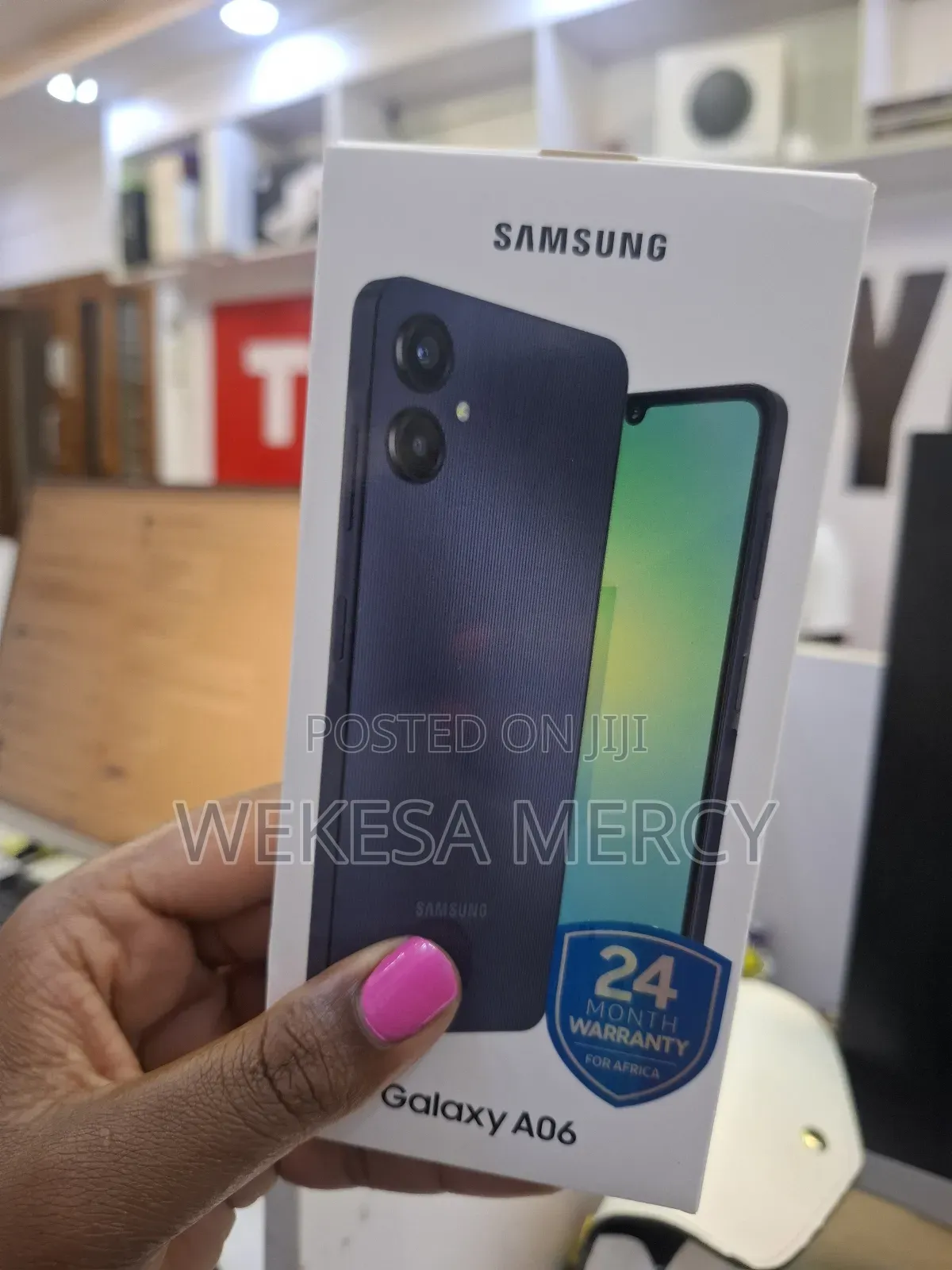 New Samsung Galaxy A06 128 GB Black
