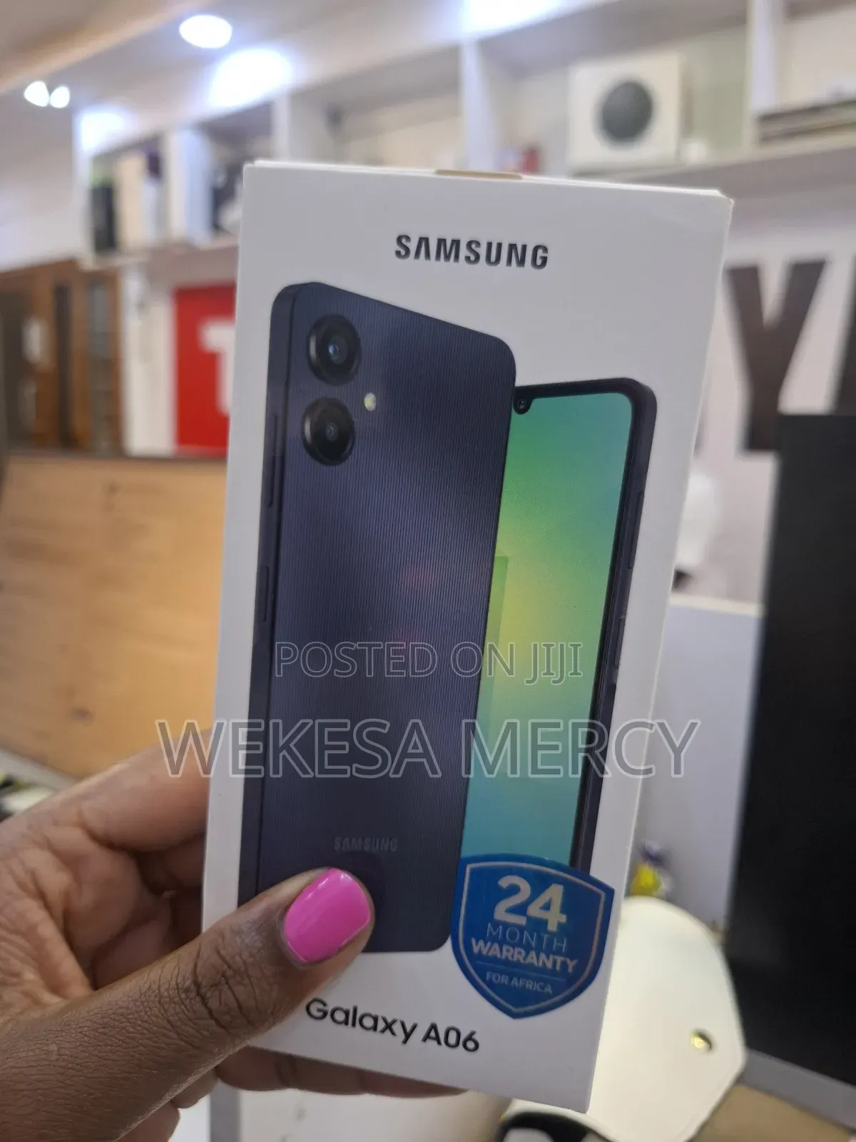 New Samsung Galaxy A06 128 GB Black