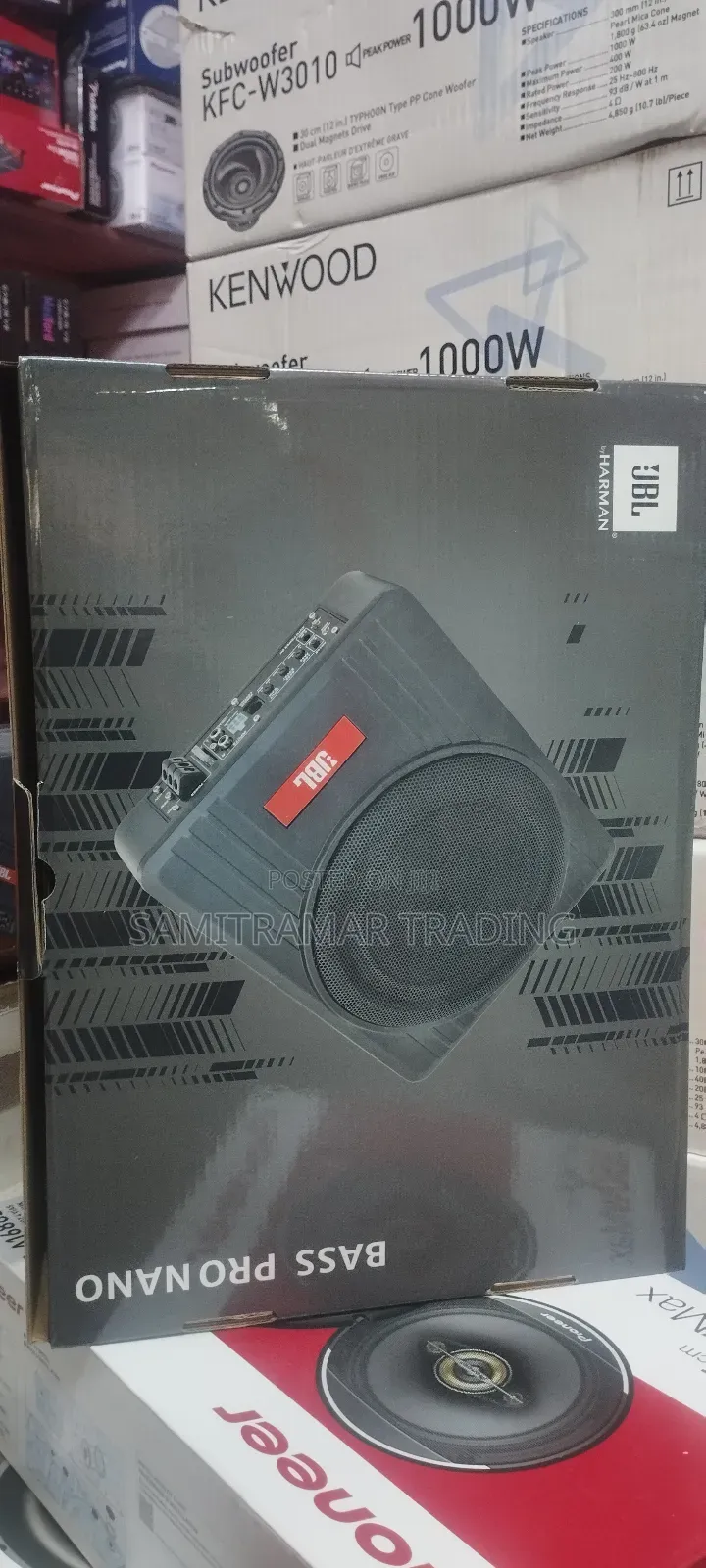 JBL Basspro Nano Slim Active High Power Car Underseat Sub Woofer