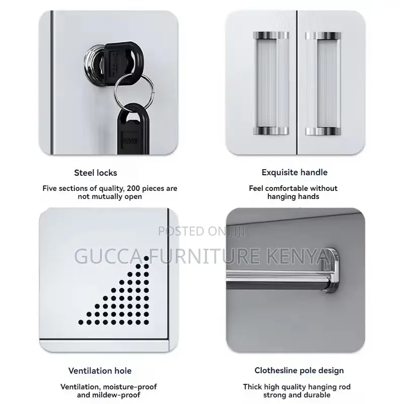 15-locker Office Metallic Storage Cabinet