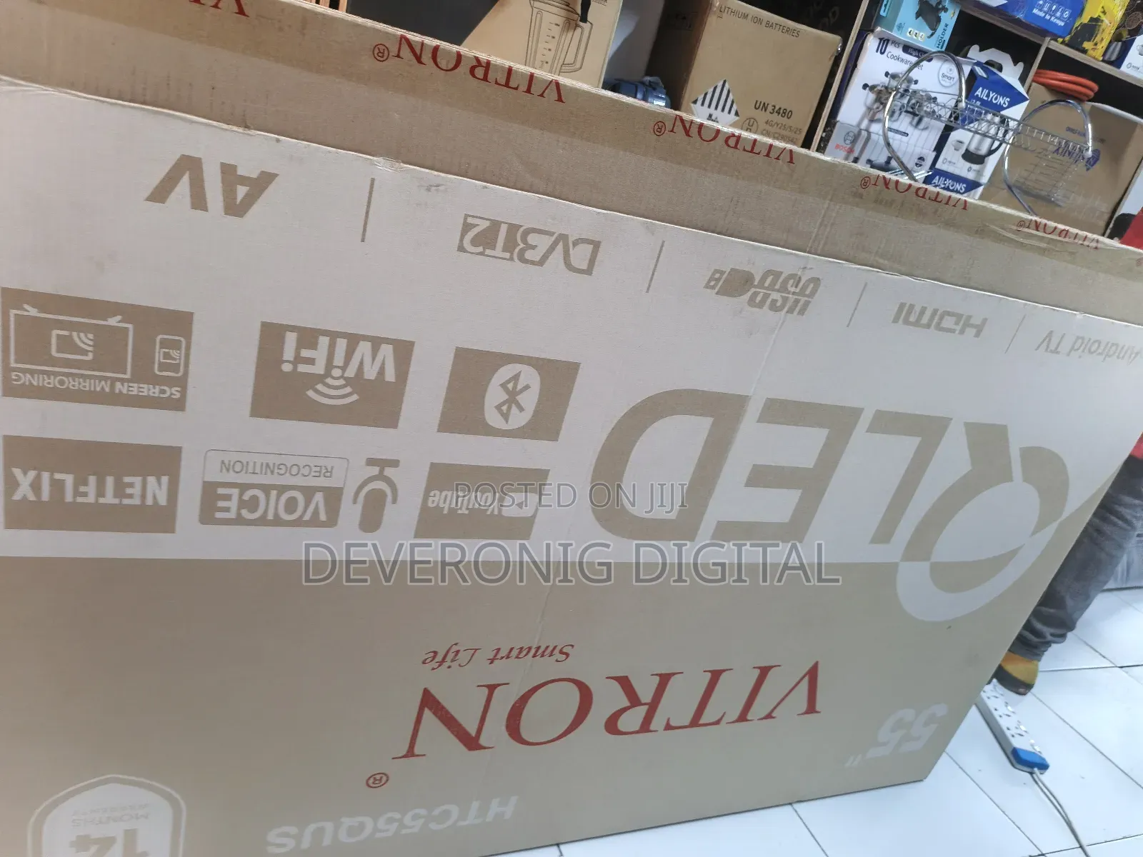 Vitron 55inches Qled Smart Android