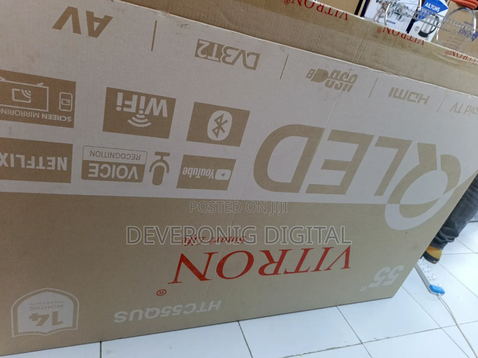 Vitron 55inches Qled Smart Android