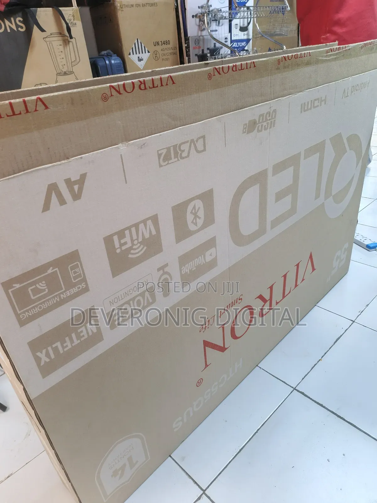 Vitron 55inches Qled Smart Android