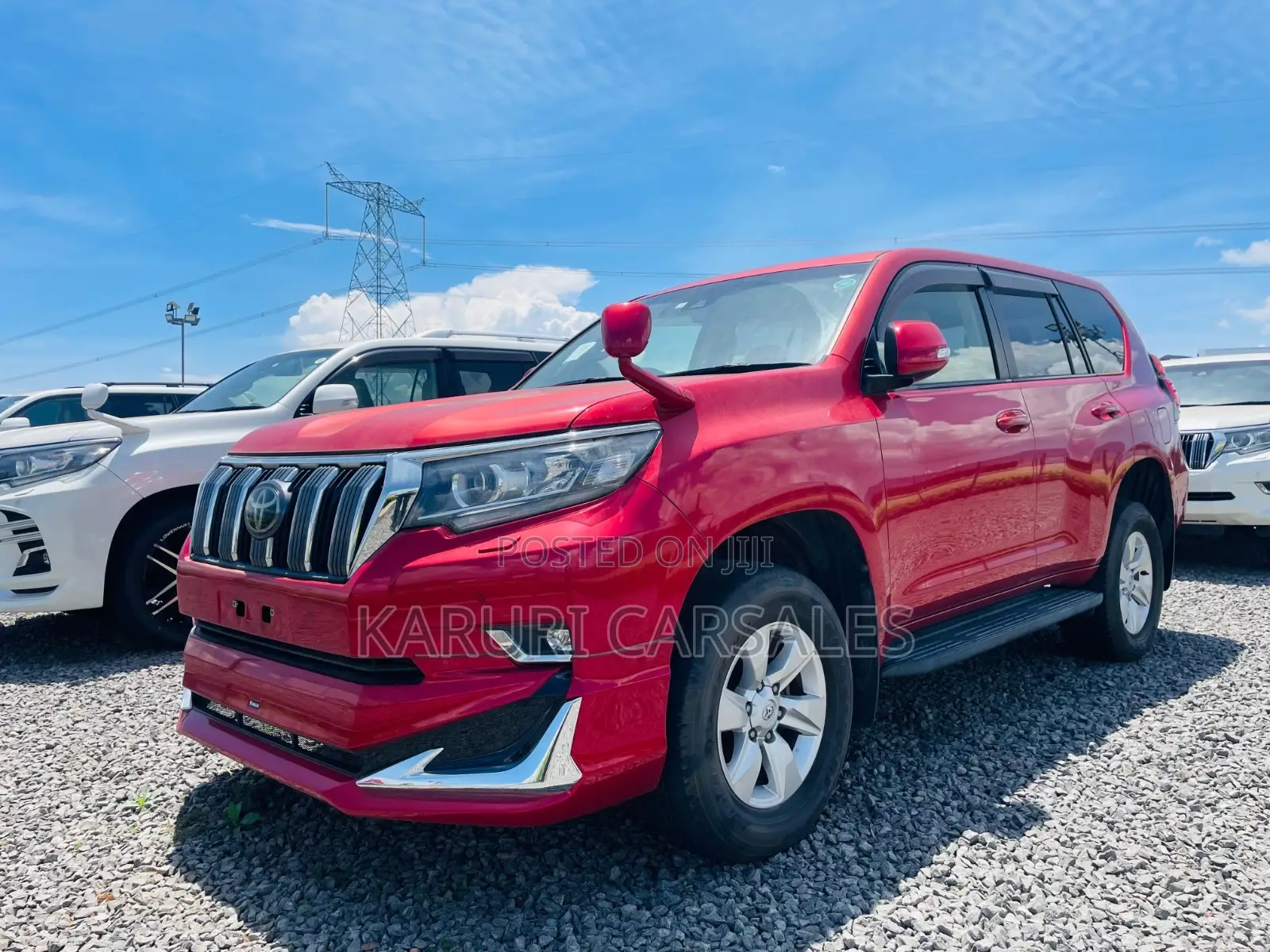 Toyota Land Cruiser Prado 2019 Red