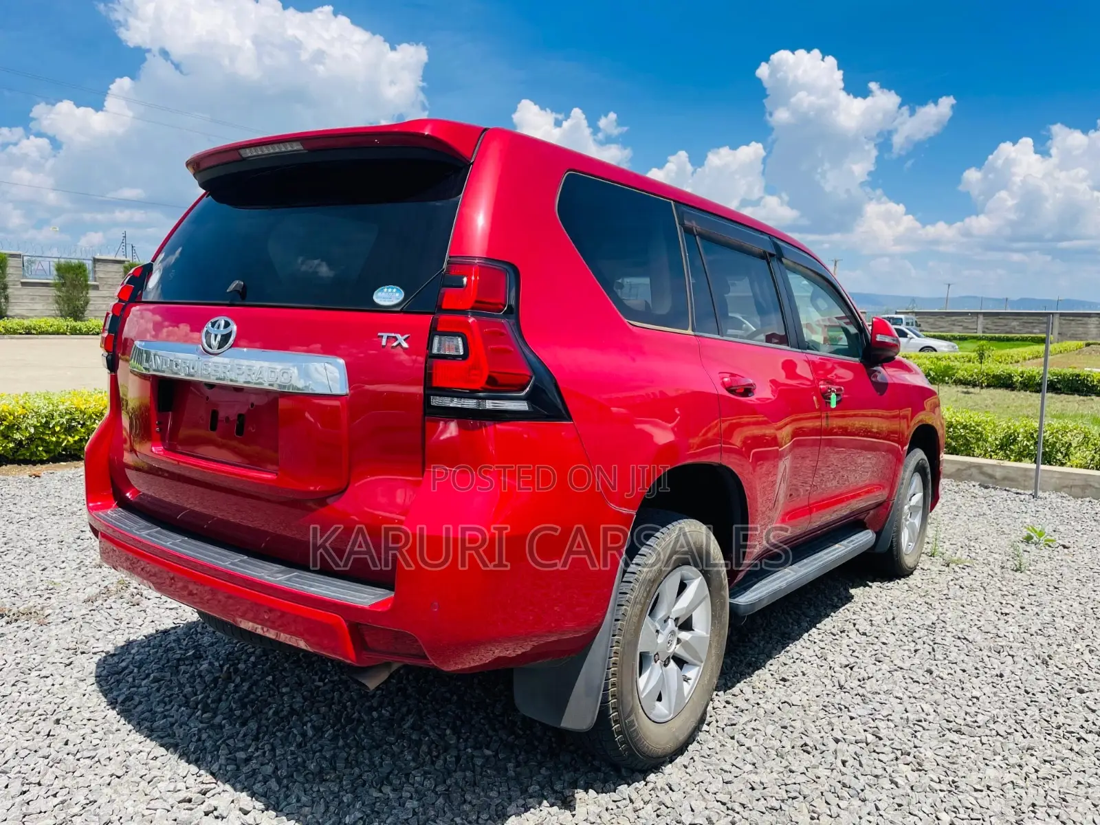 Toyota Land Cruiser Prado 2019 Red
