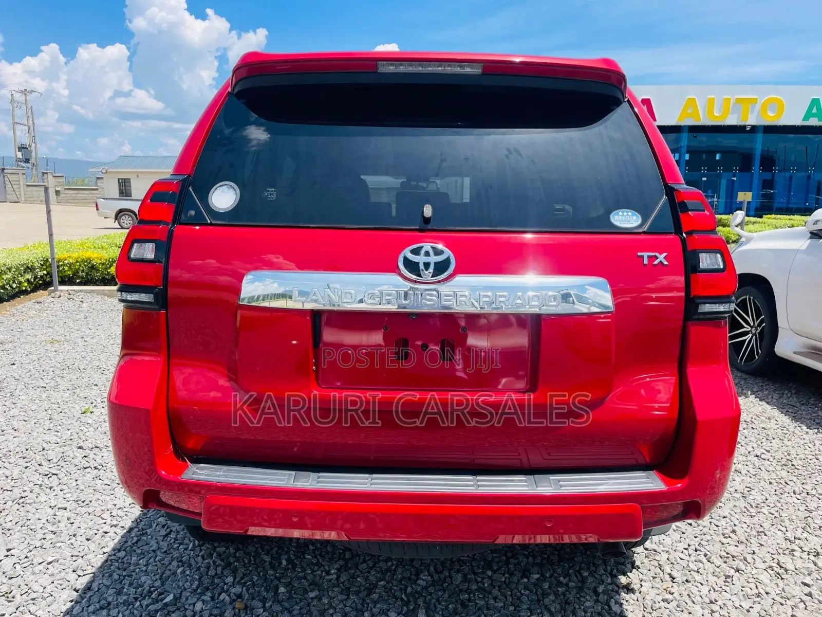 Toyota Land Cruiser Prado 2019 Red
