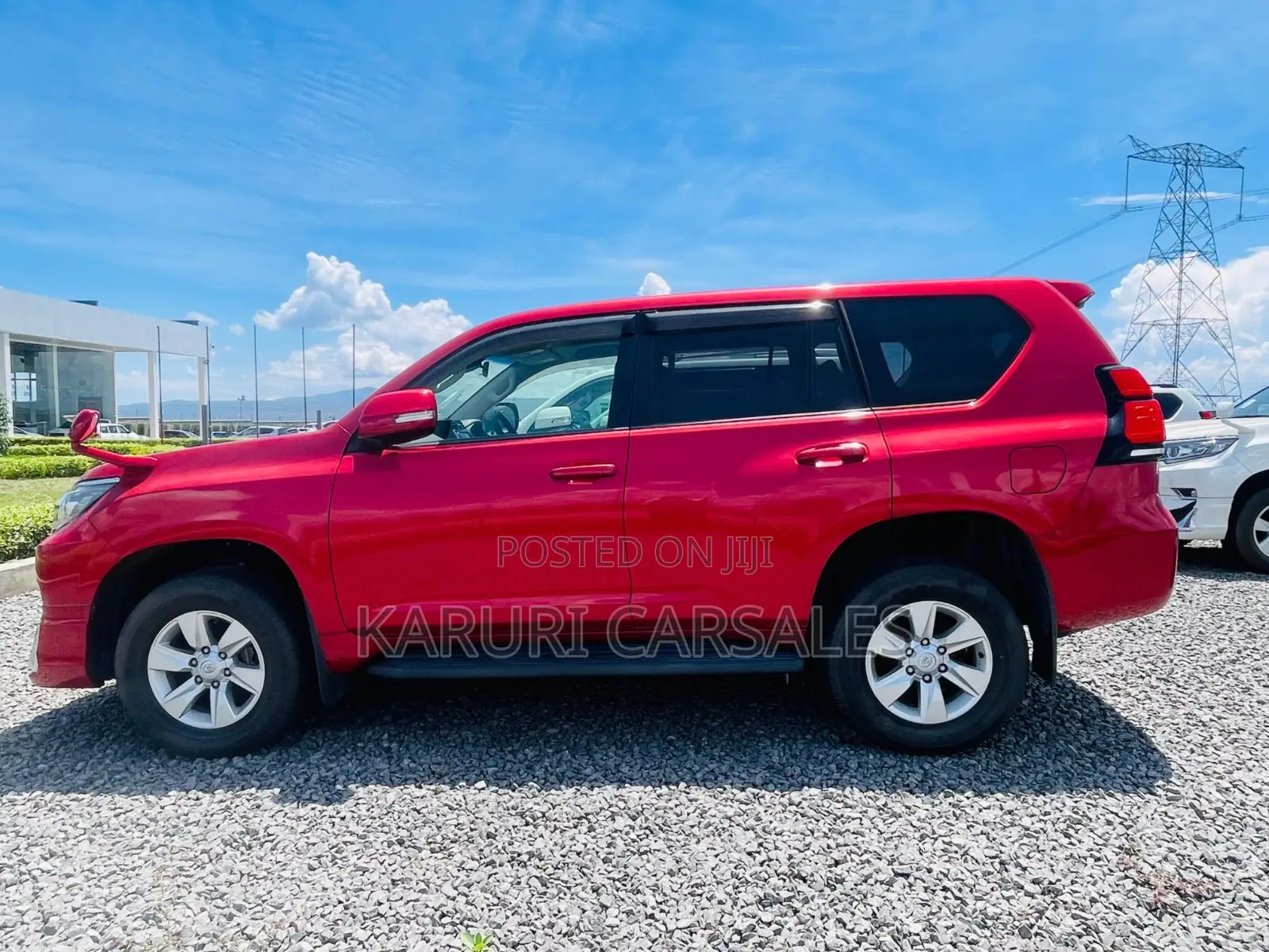 Toyota Land Cruiser Prado 2019 Red