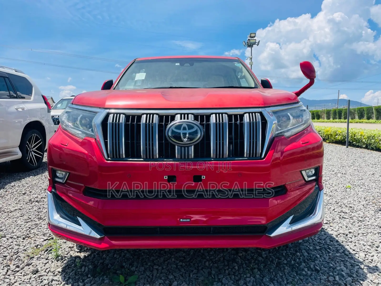 Toyota Land Cruiser Prado 2019 Red