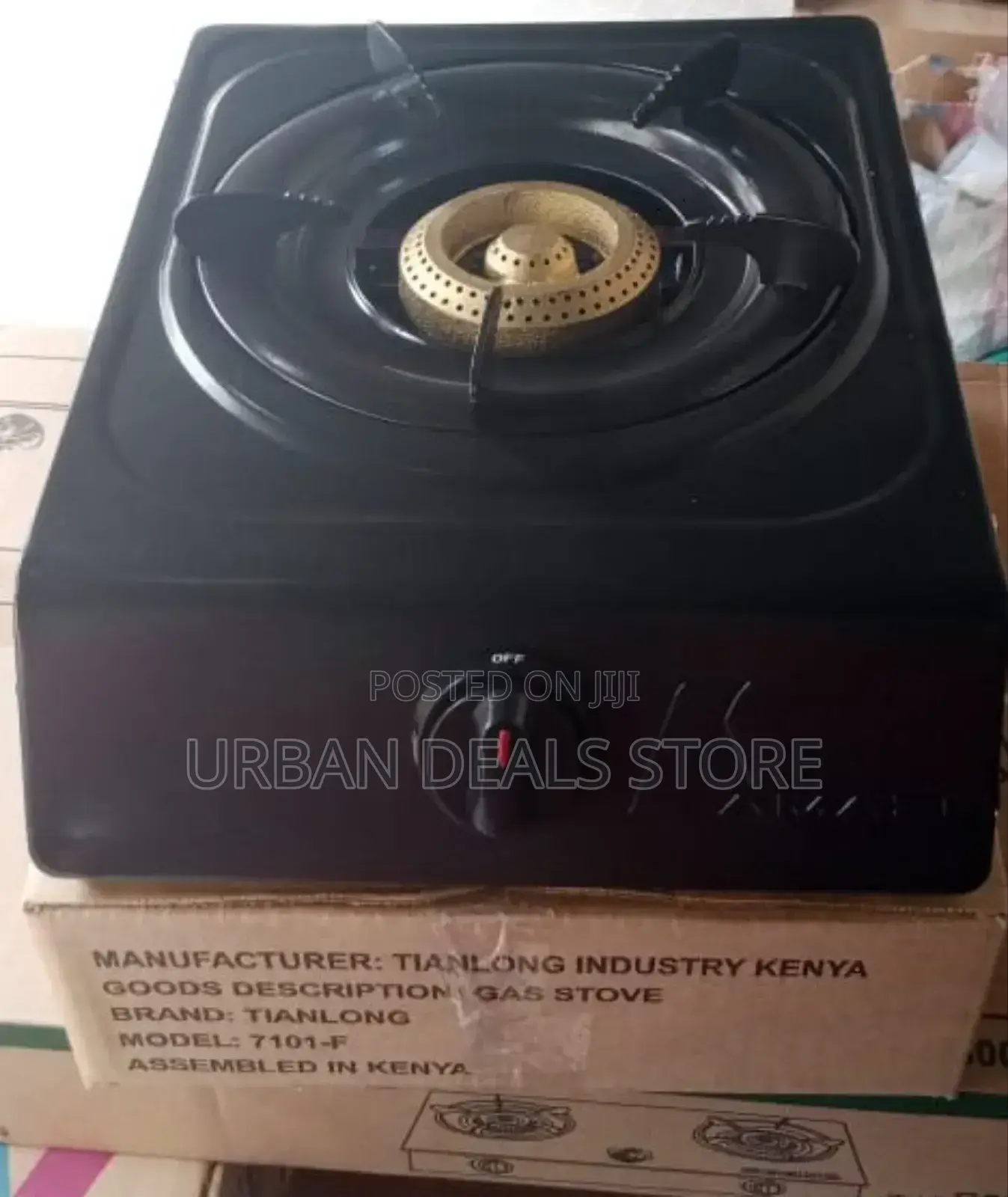 Amaze Single Burner With Strong Metal Body