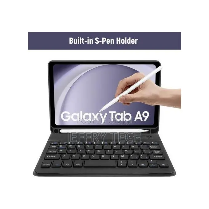 Caseme Keyboard Case for Samsung Galaxy Tab A9 8.7 Inch 2023, Slim Ca