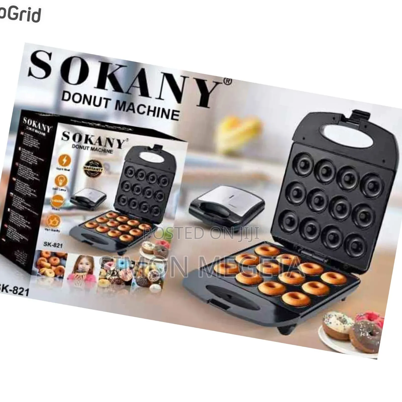 Available Sokany Donuts Maker Brand New