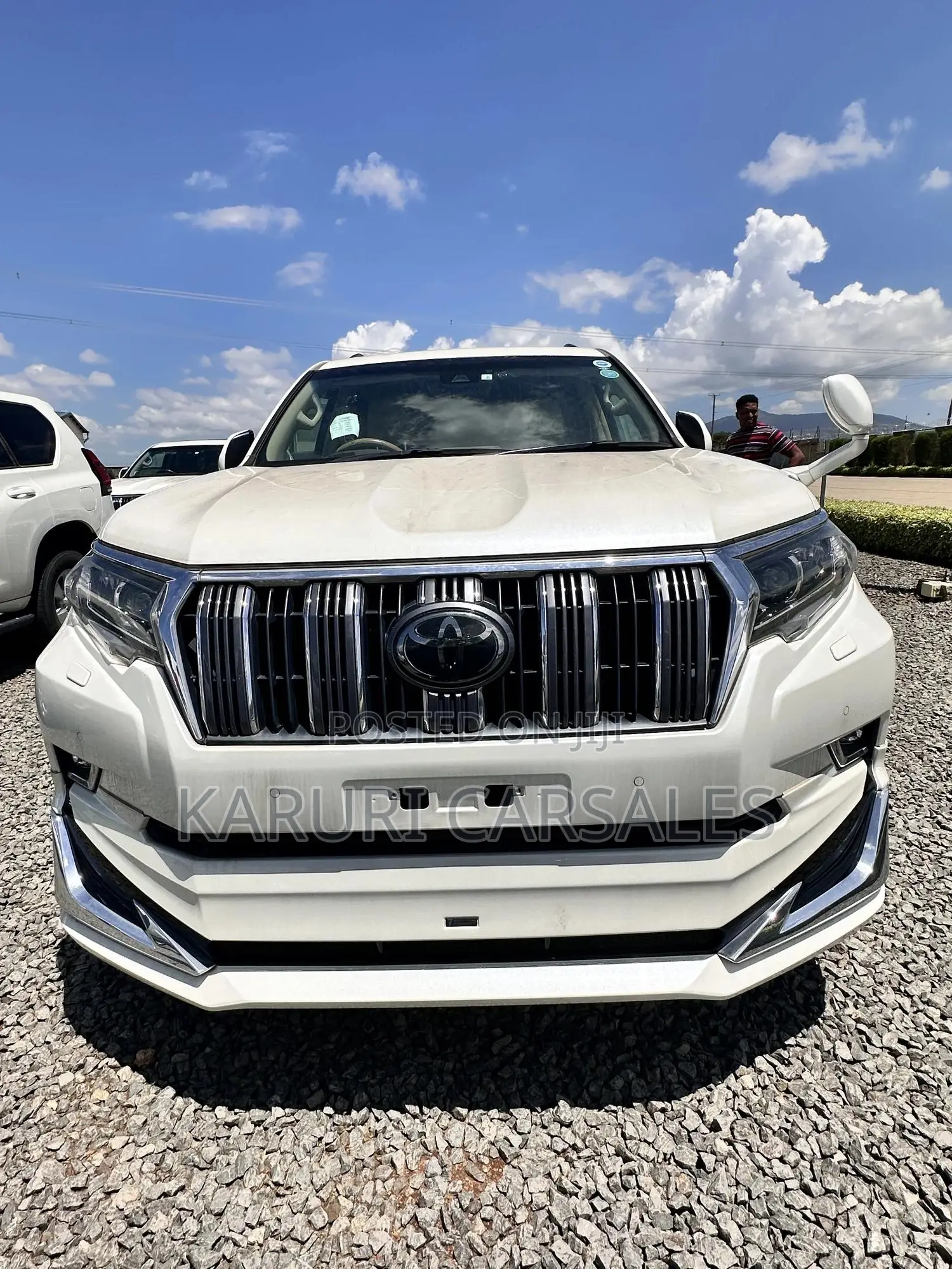 Toyota Land Cruiser Prado 2.8 2019 White