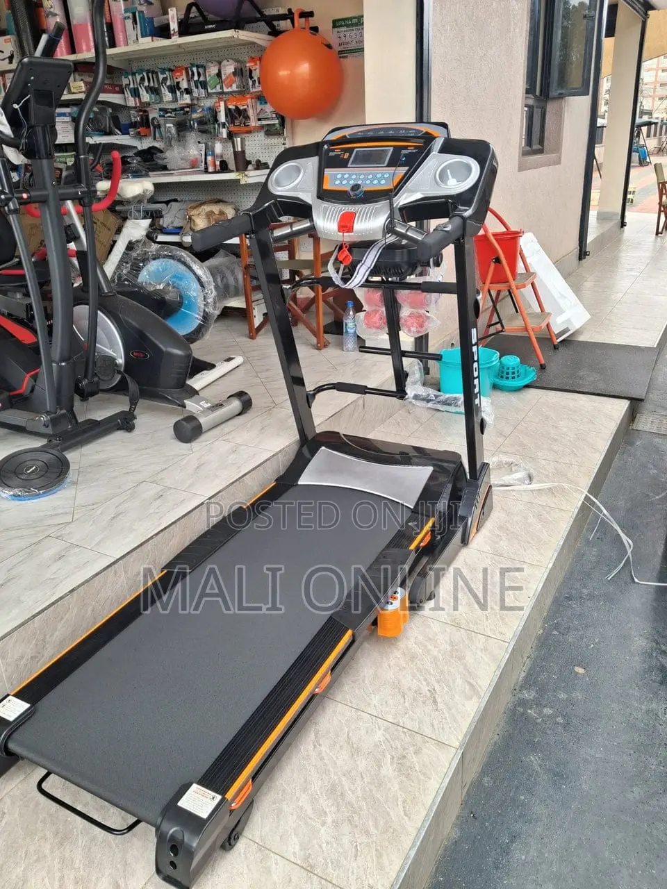 HRS T400ms Electric Folding Treadmill 3.5hp Motor Home Gym Machine