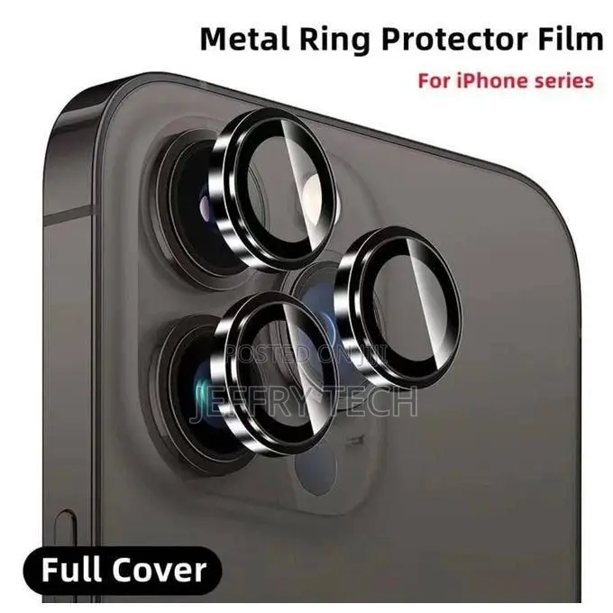 Metal Ring Camera Lens Protector for iPhone 14, 15, 16 Series