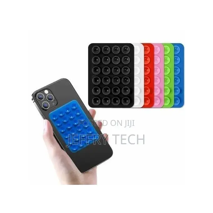 Silicone Suction Adhesive Mount Octobuddy for Android's and iPhones