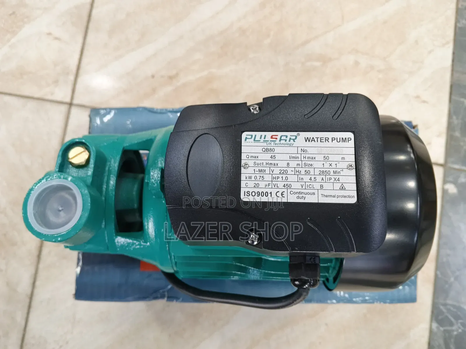 Pulsar 1hp Boaster Pump