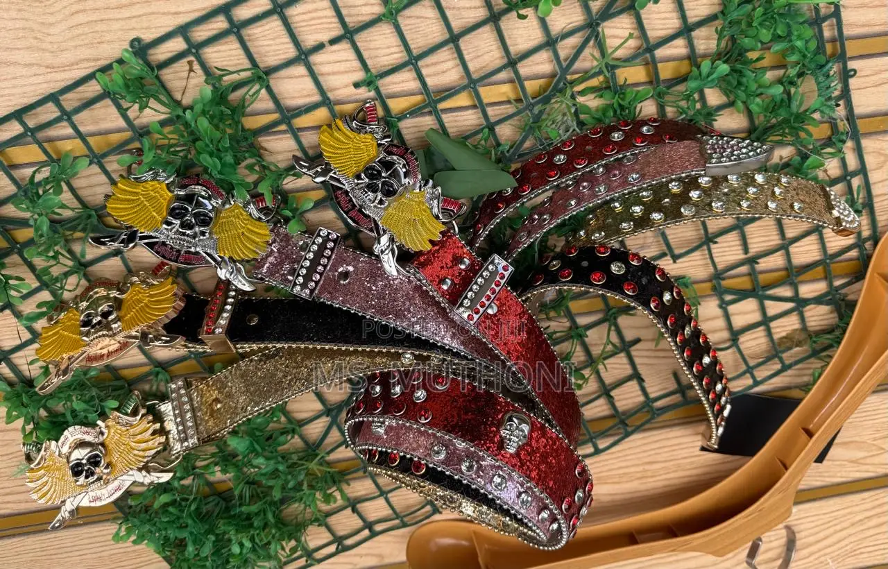 Punk Rock Style Studded B.B Simon Belts