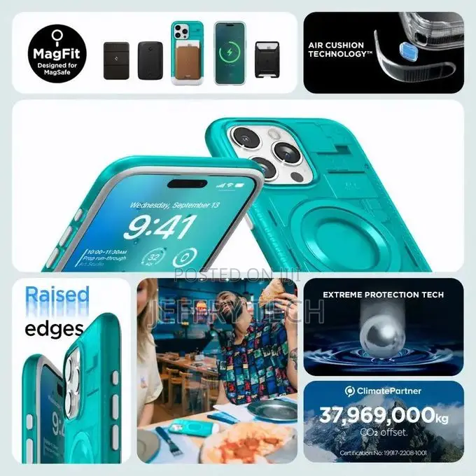 Blue Classic C1 Magfit Magsafe Phone Case for iPhone 16 Pro Max