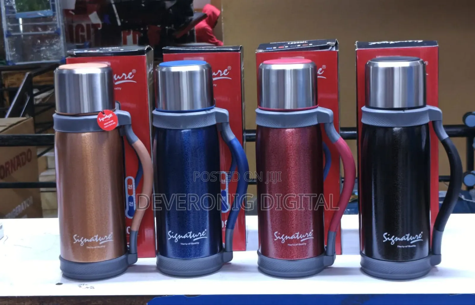 1.2ltrs Signature Flask