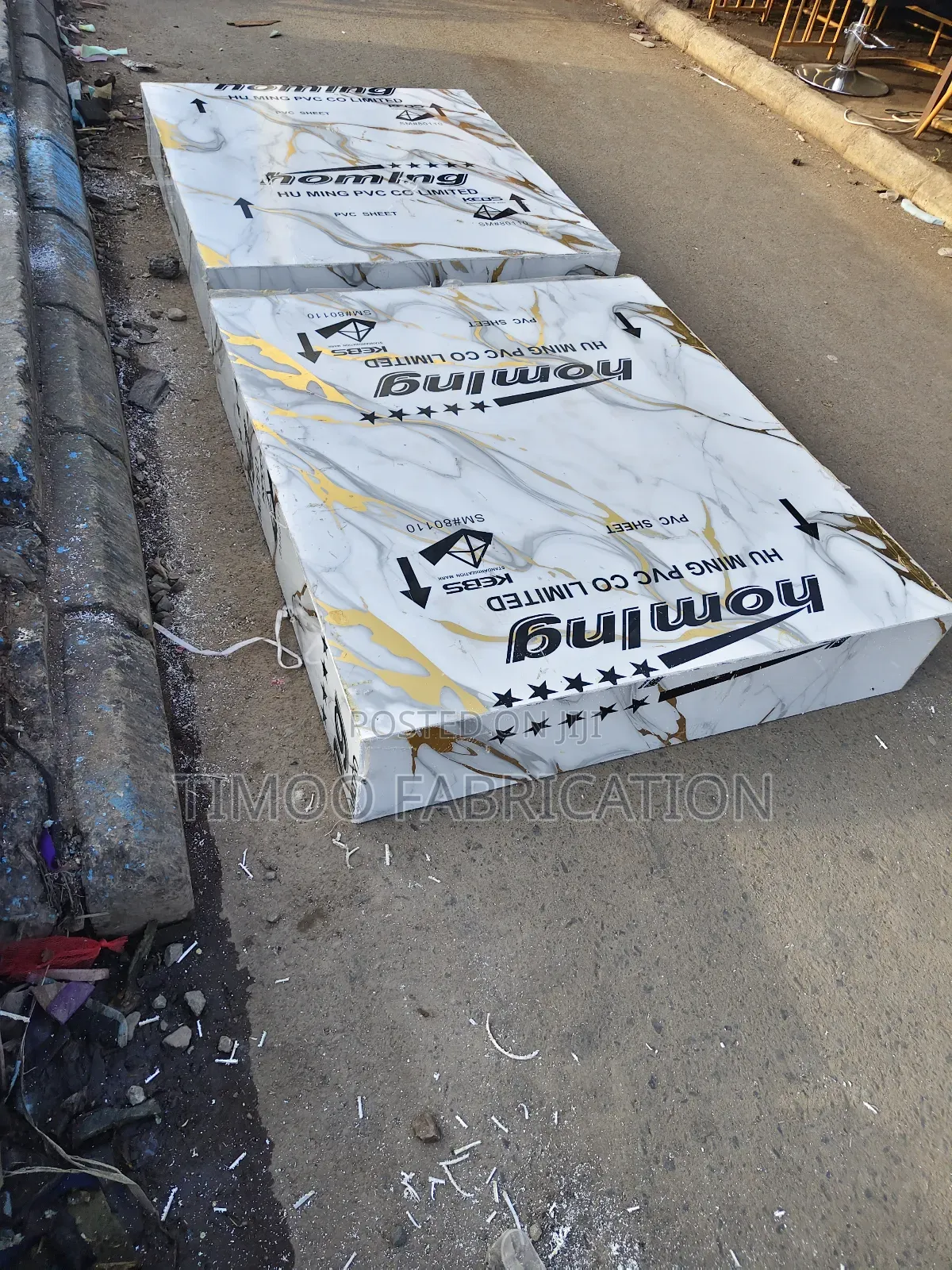 Quality Mable Sheet Platform for 2 Seats