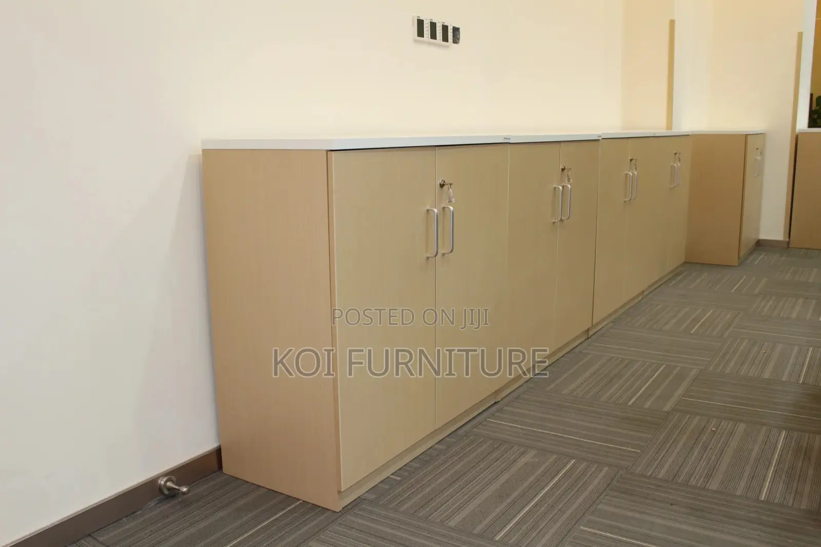 Office Cabinet; Two Doors Credenza Executive Document Paper Cabinet