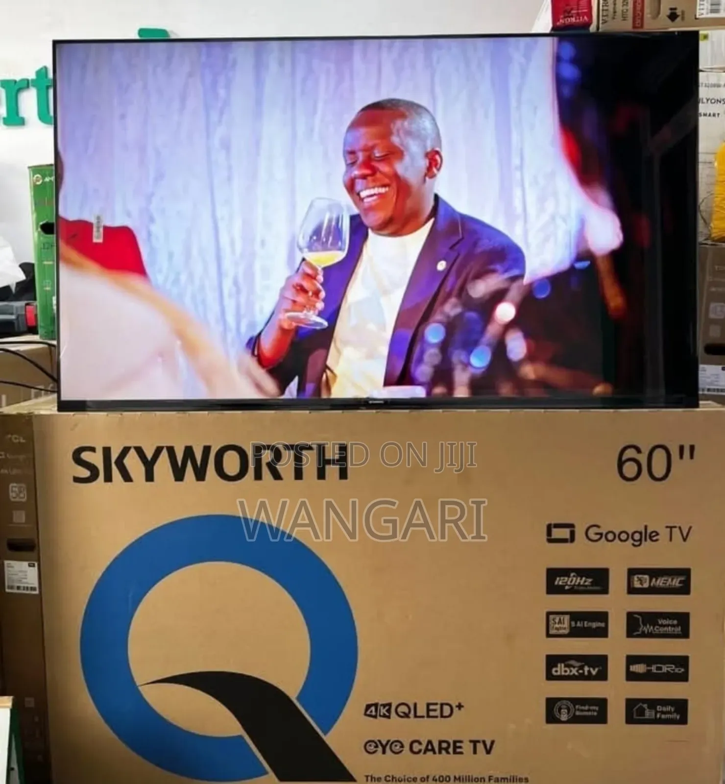 Frameless Skyworth 60 Inch Smart Tv