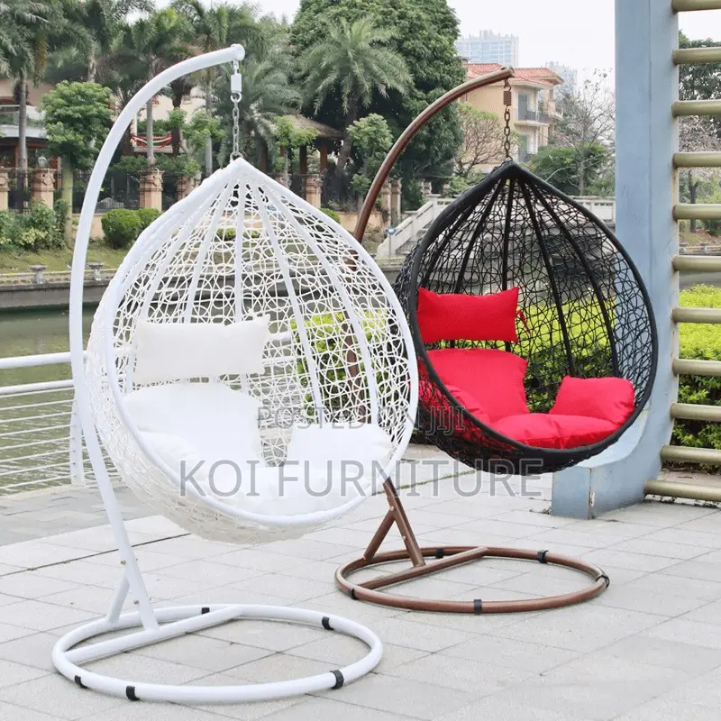 Home Chair; Balcony Outdoor Rattan Hammock Swing Chair