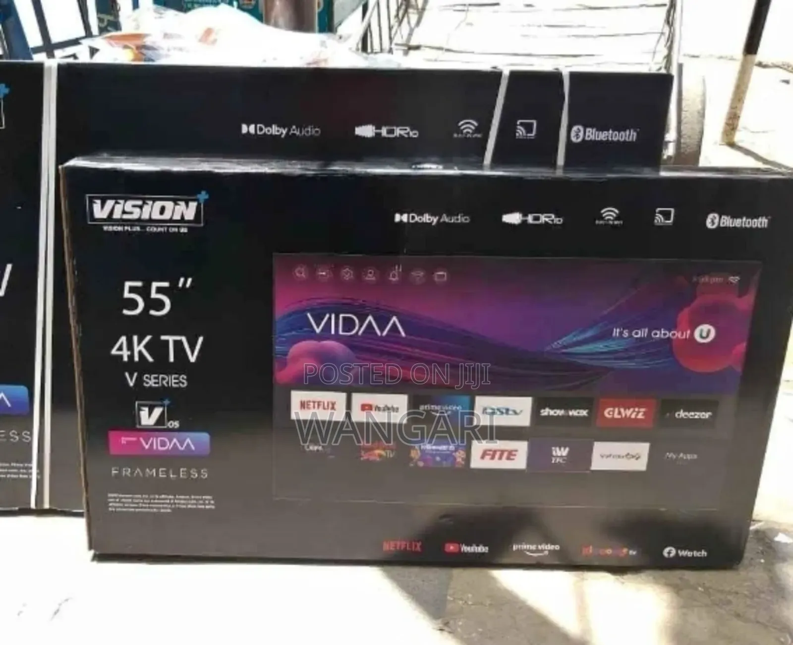 Vidaa Vision 55 Inch 4 K Television v Series