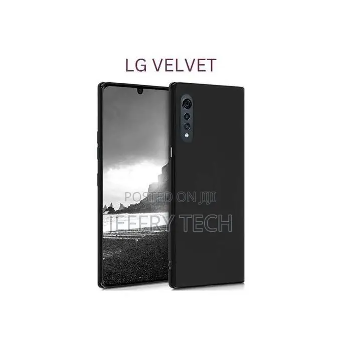 Slim Smooth Luxury Liquid Soft Silicone Tpu Cover Case for Lg Velvet