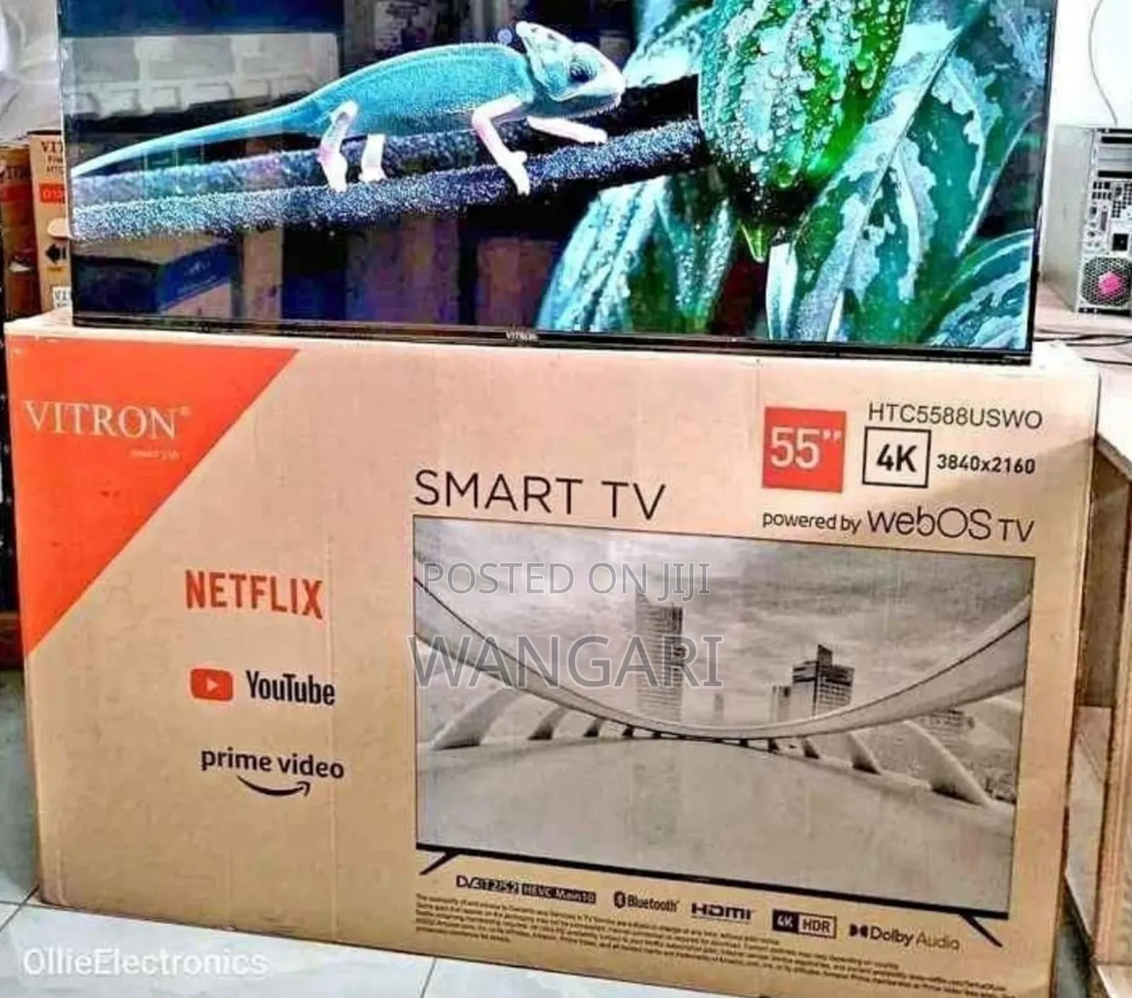 Youtube Netflix Webos Vitron 55 Inch Television