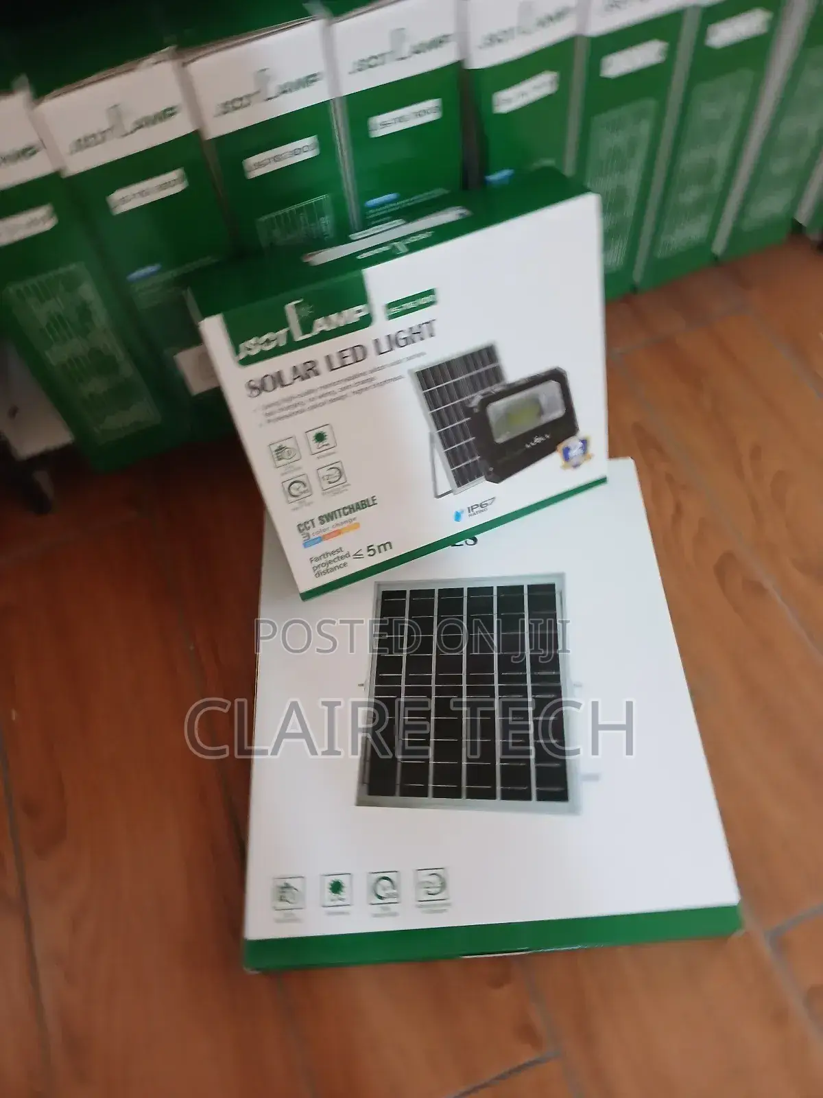 Jsot 100w Solar Led Floodlight – Ultra Bright Outdoor Security Light