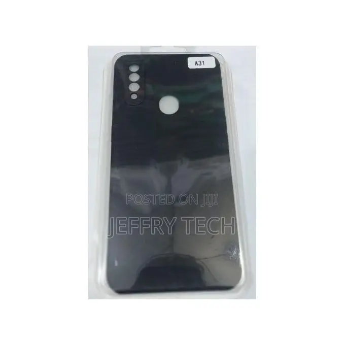 Silicon Back Case for Oppo A31 Black