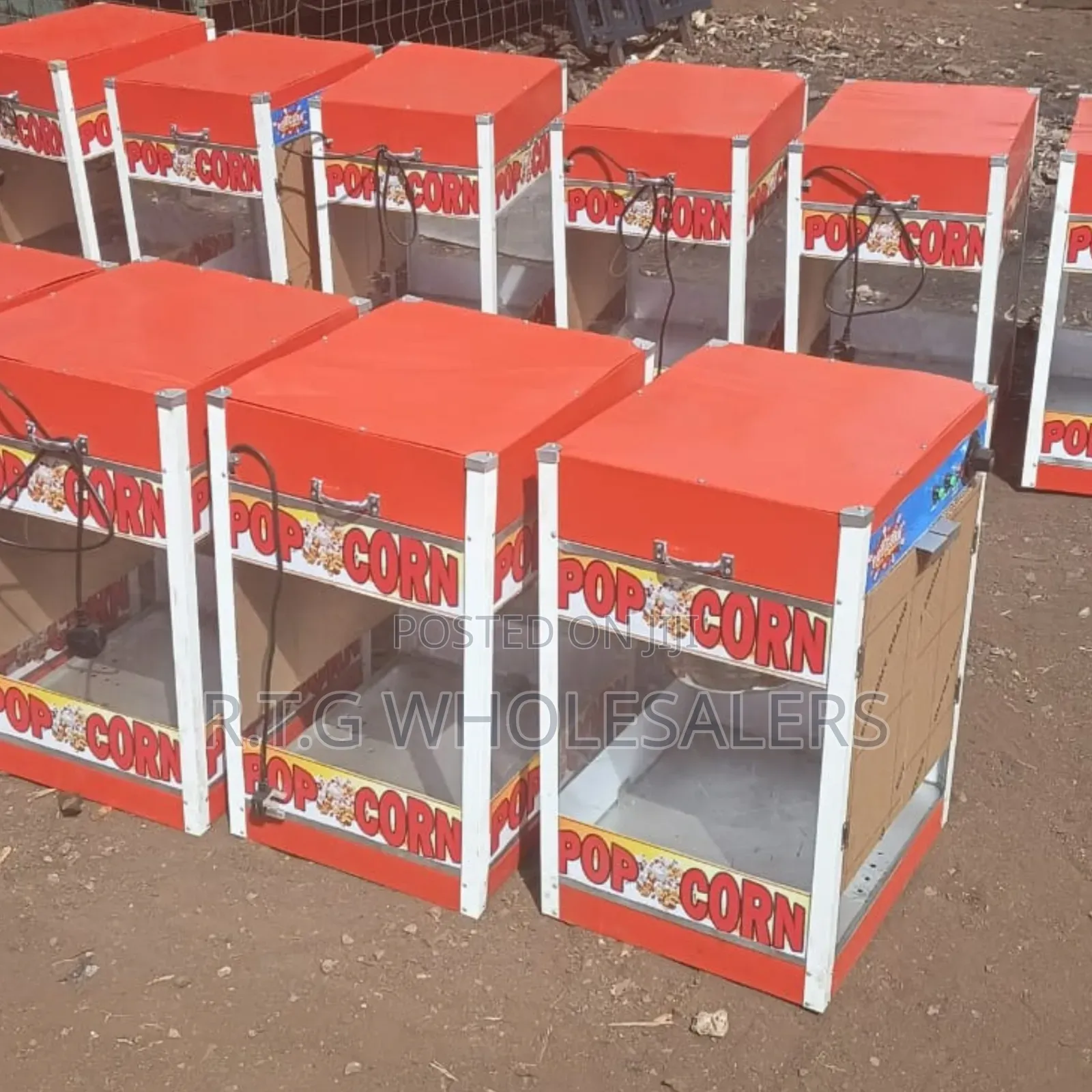Juakali Large Capacity Commercial Popcorn Maker
