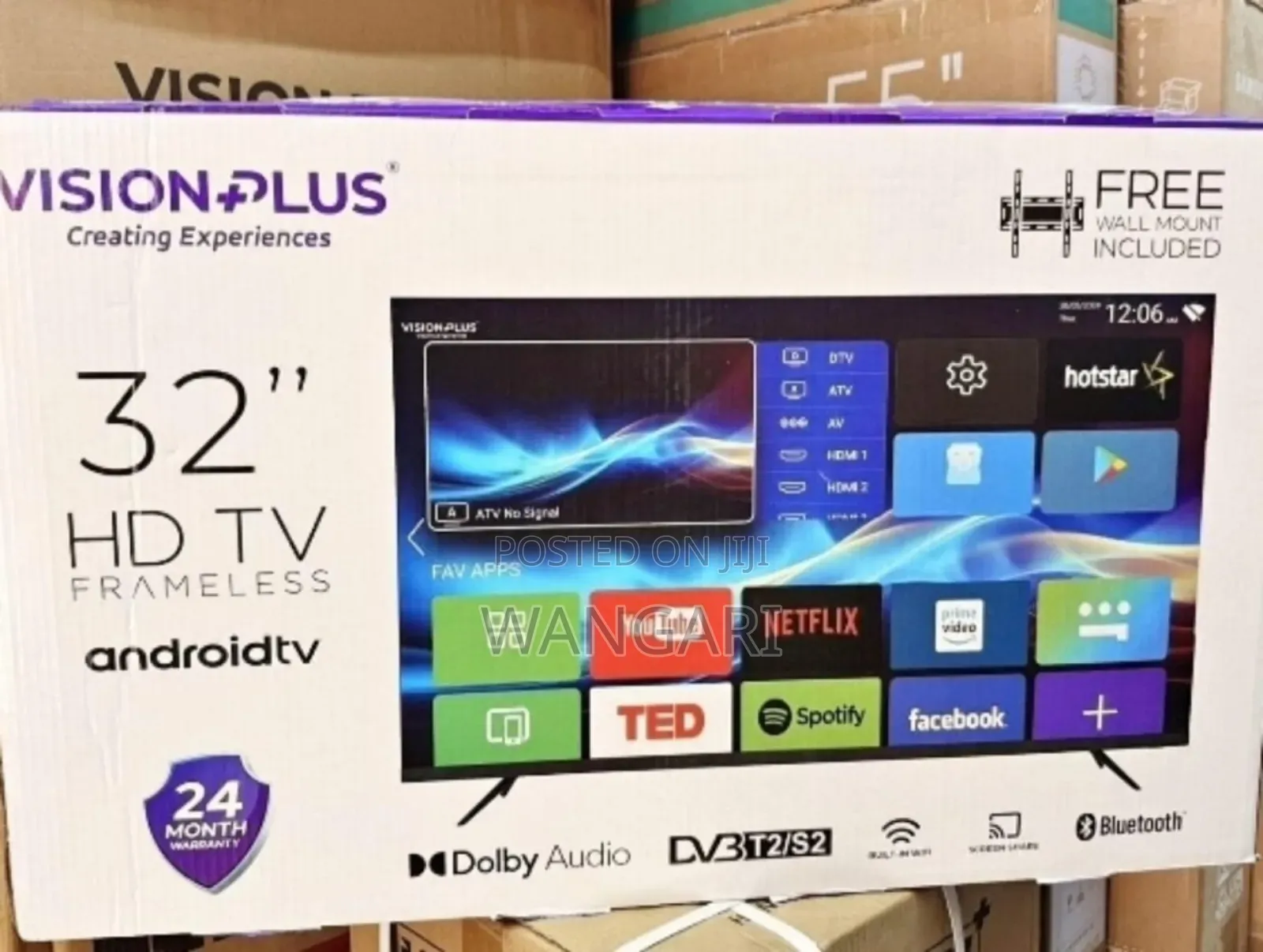 Frameless Vision Plus 32 Inch Smart Tv