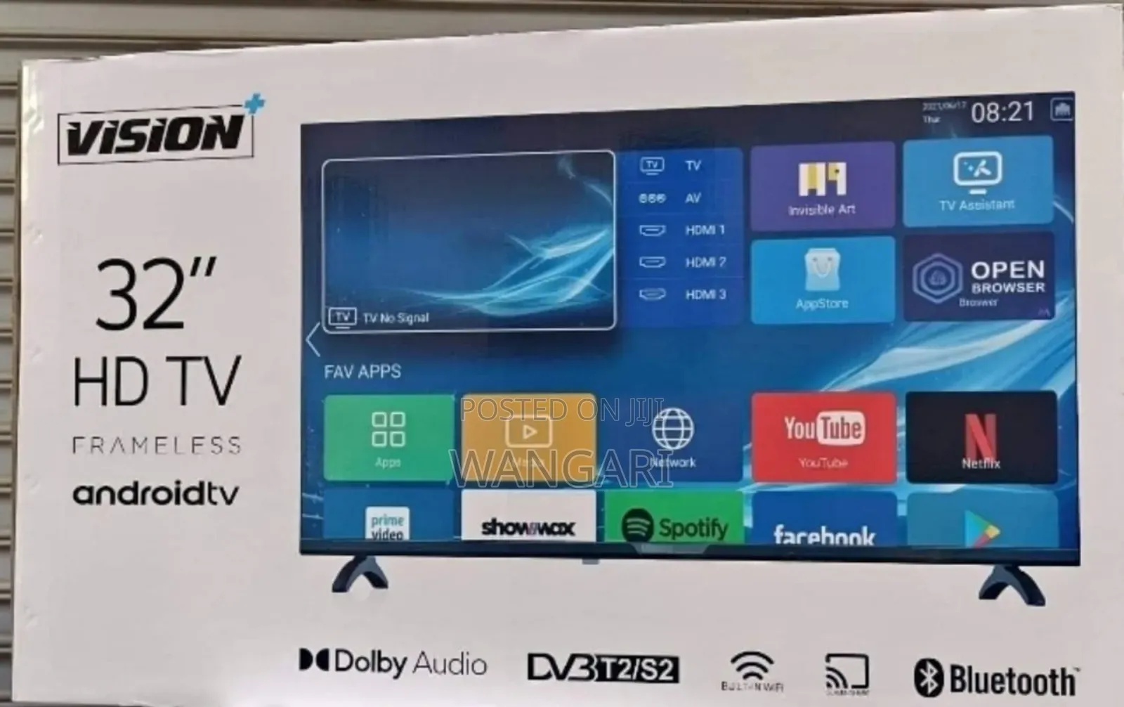Frameless Vision Plus 32 Inch Smart Tv