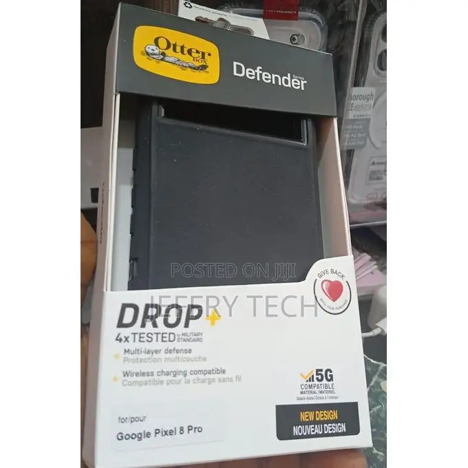 Otter Box Defender Series Rugged Case for Google Pixel 8 Pro – New Des