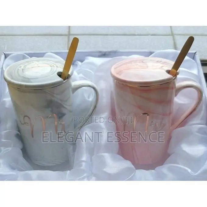 Mr And Mrs Couple Cups Or Mugs For Valentines Day Gift Or Wedding Gift