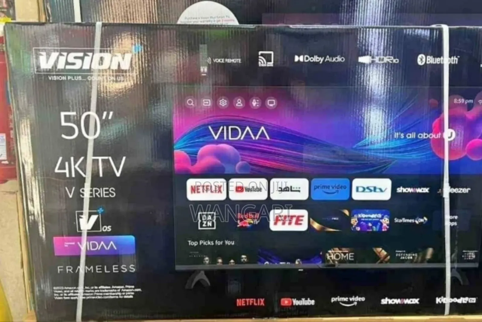 Vidaa Vision+ 50 Inch Television
