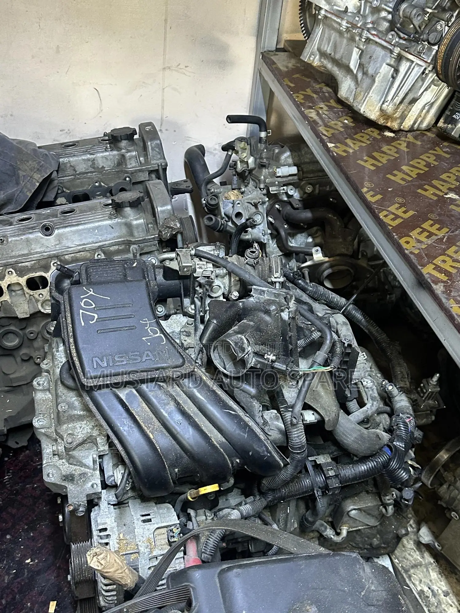 Hr12 Complete Engine Plus Gearbox With Motor