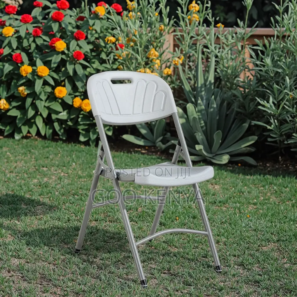 Home Chair; Foldable Plastic Outdoor Furniture Set For Home