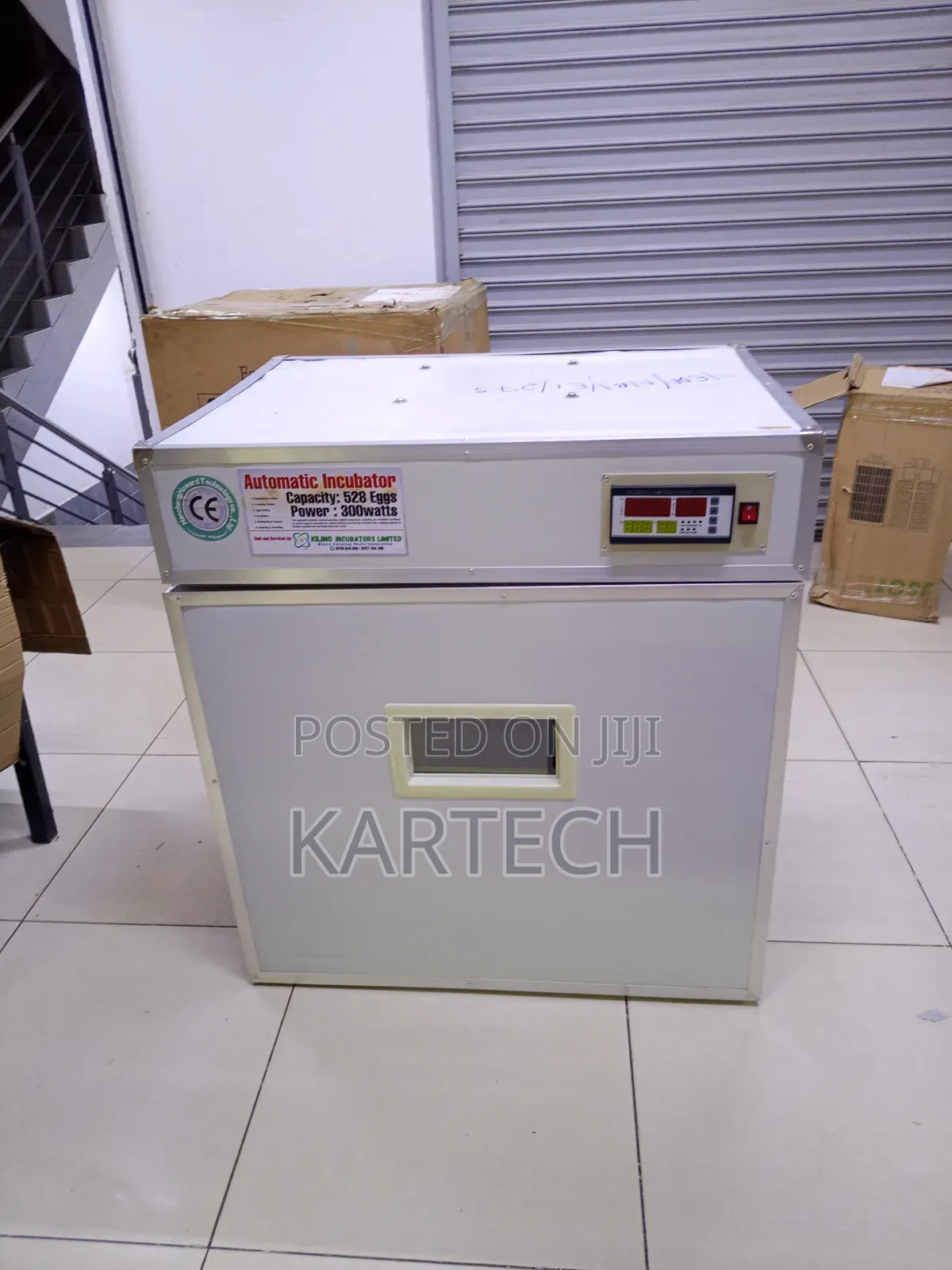 Automatic Egg Incubator 528 Eggs With Digital Temperature Control