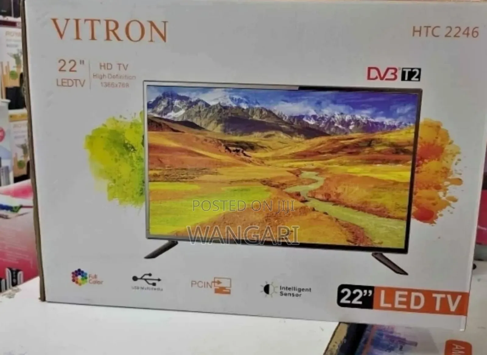With Warranty Vitron 22 Inch Led Television