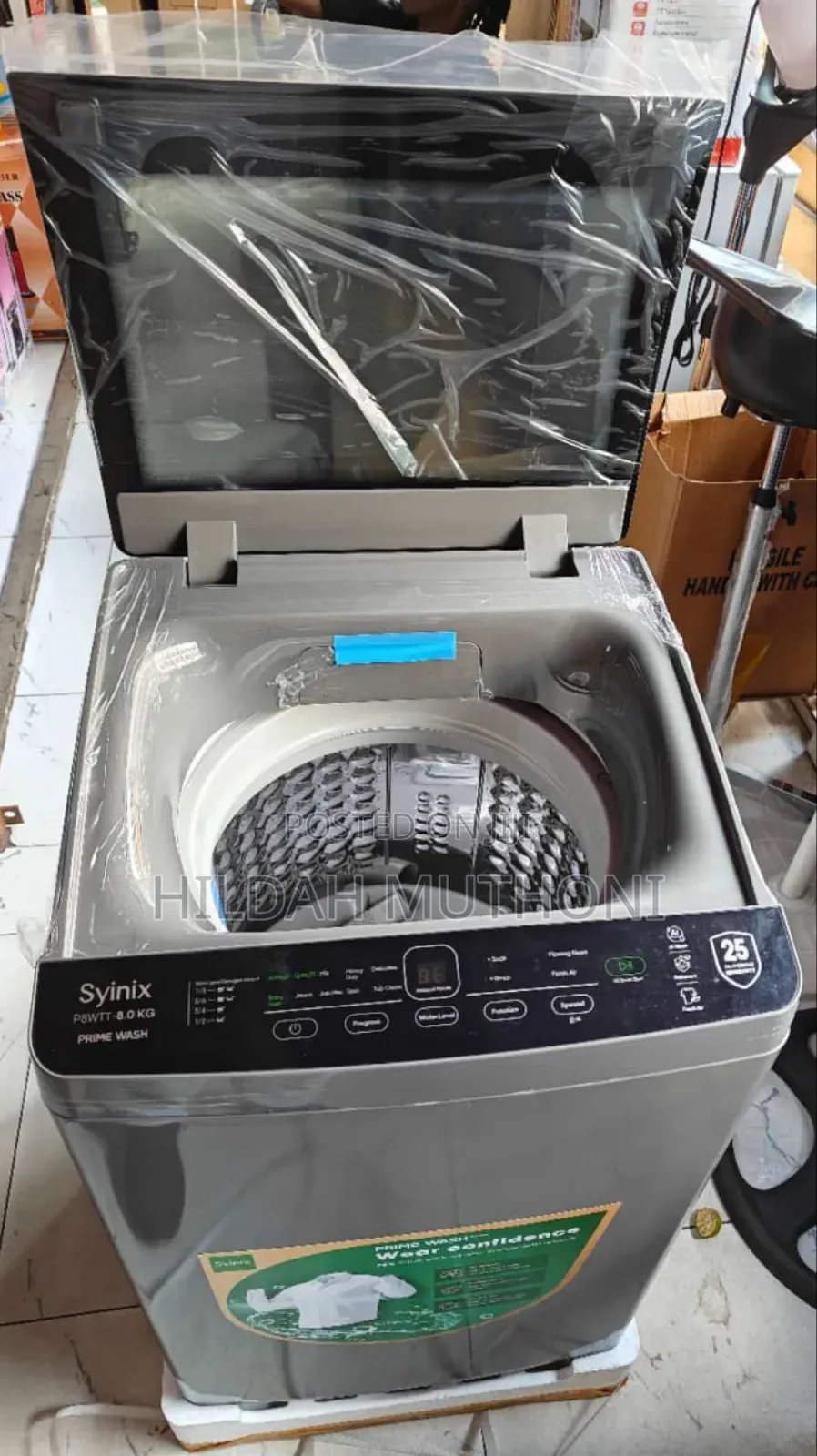 8kg Syinix Topload Full Automatic