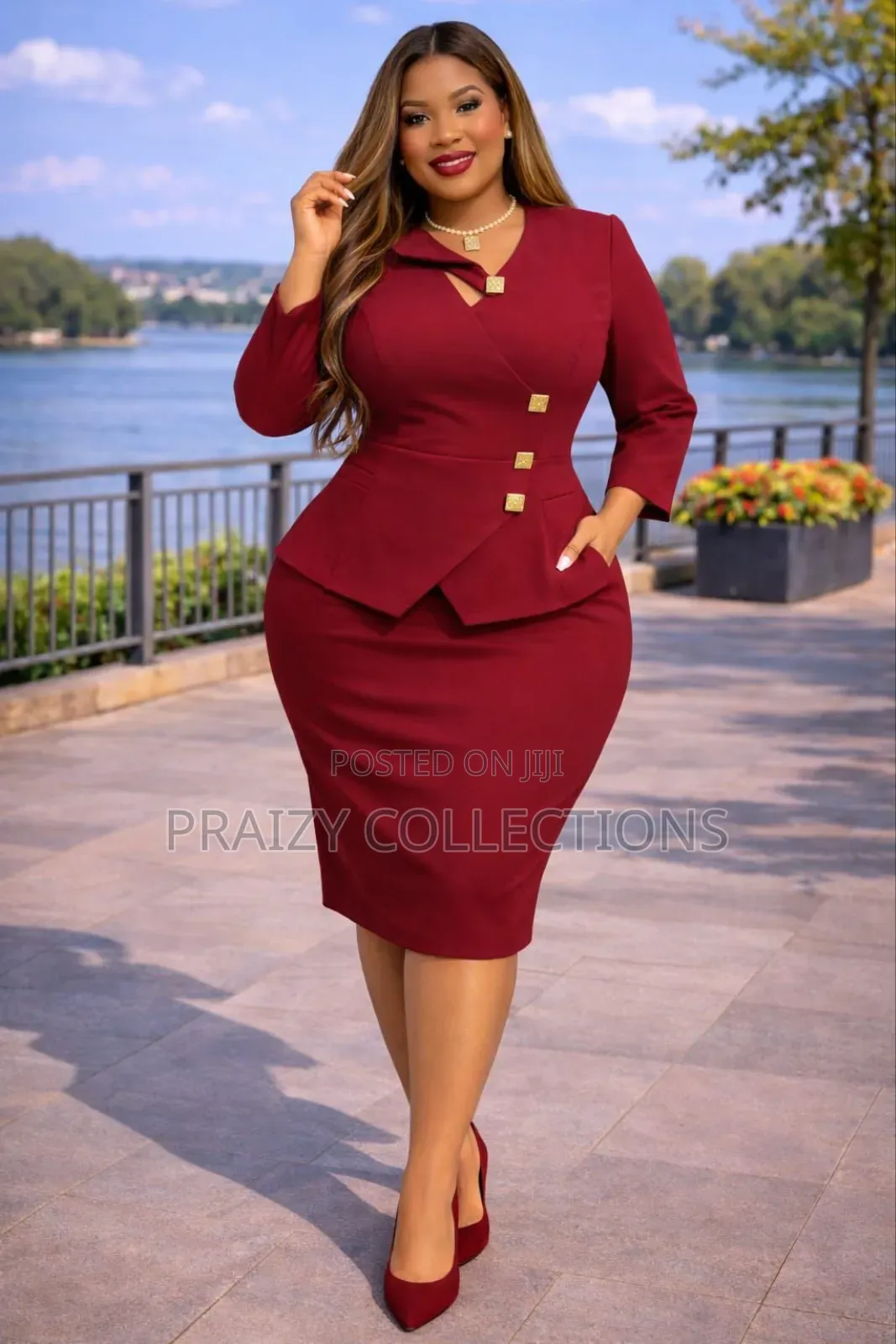Peplum Ladies Dress