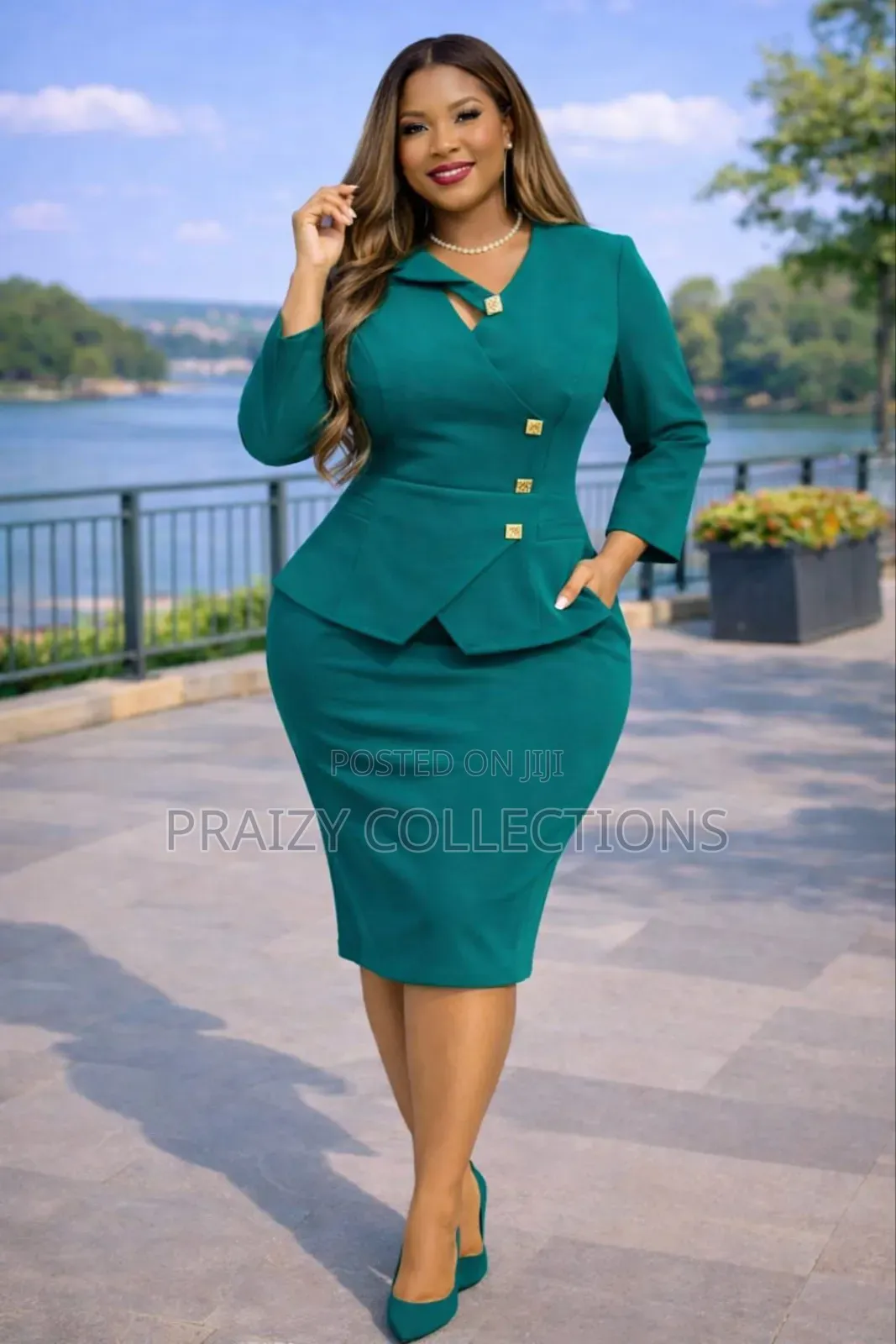 Peplum Ladies Dress