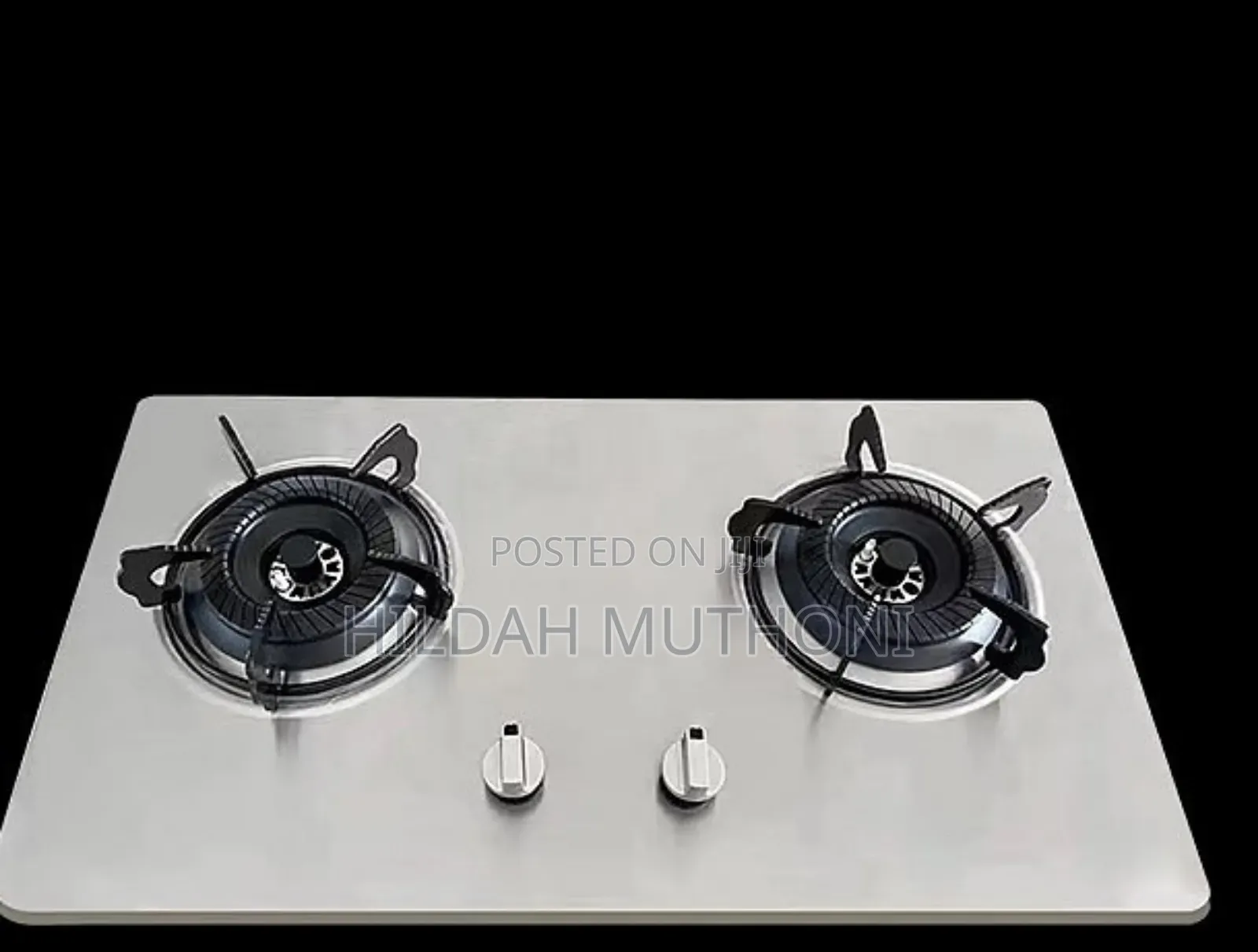 2 Burner Amaze Stainless Hob Cooker