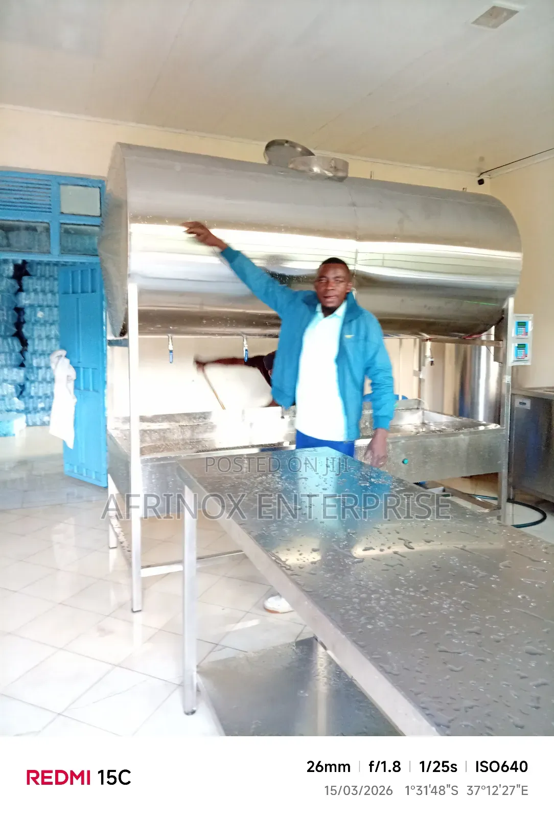 Commercial Water Selling Atm, 2000litres Capacity Made on Order
