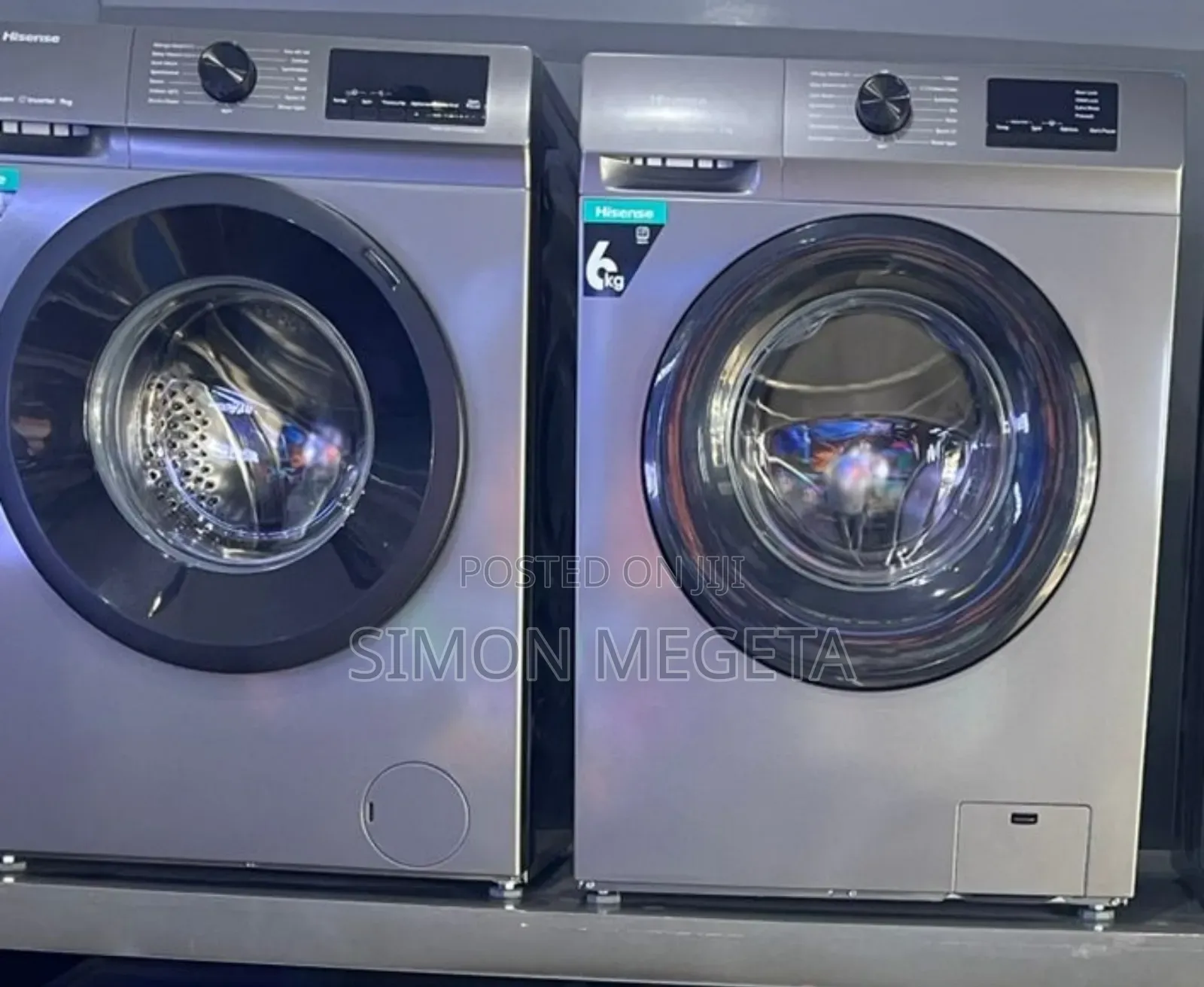 Front Load Hisense Washing Machine 10.5/6