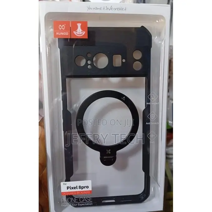 Xundd Magnetic Case With Integrated Kickstand for Google Pixel 8 Pro