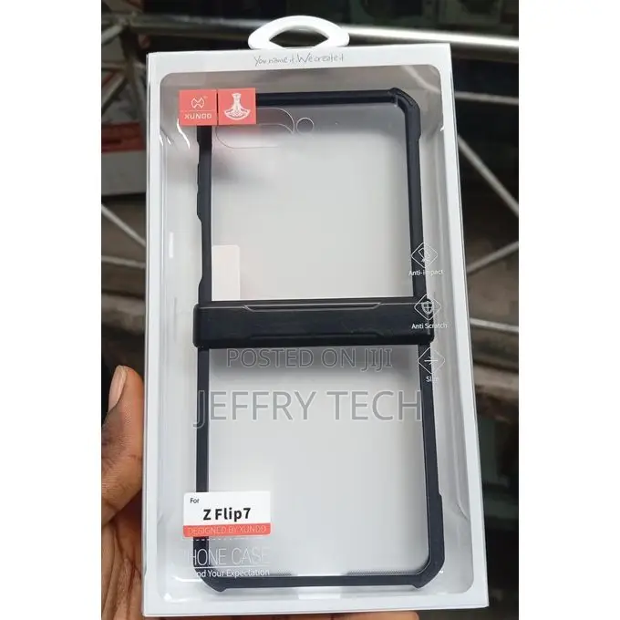 Xundd Shockproof Case for Samsung Galaxy Z Flip7 – Military Grade Prot